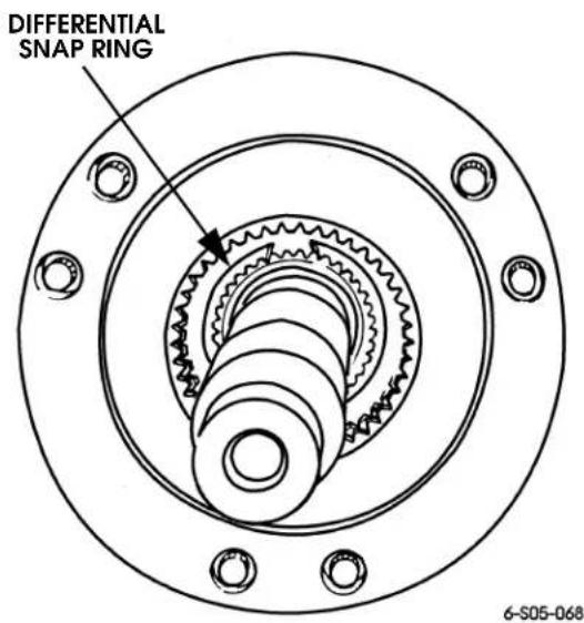 DIFFERENTIAL SNAP RING 6-S05-068