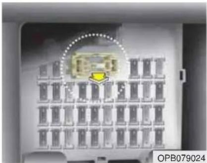 HYUNDAI i20 (2008) - Remplacement des fusibles du tableau de bord - 2