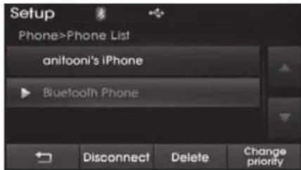 HYUNDAI Elantra (2014) - Disconnecting a Device (Déconnexion d'un dispositif) - 1
