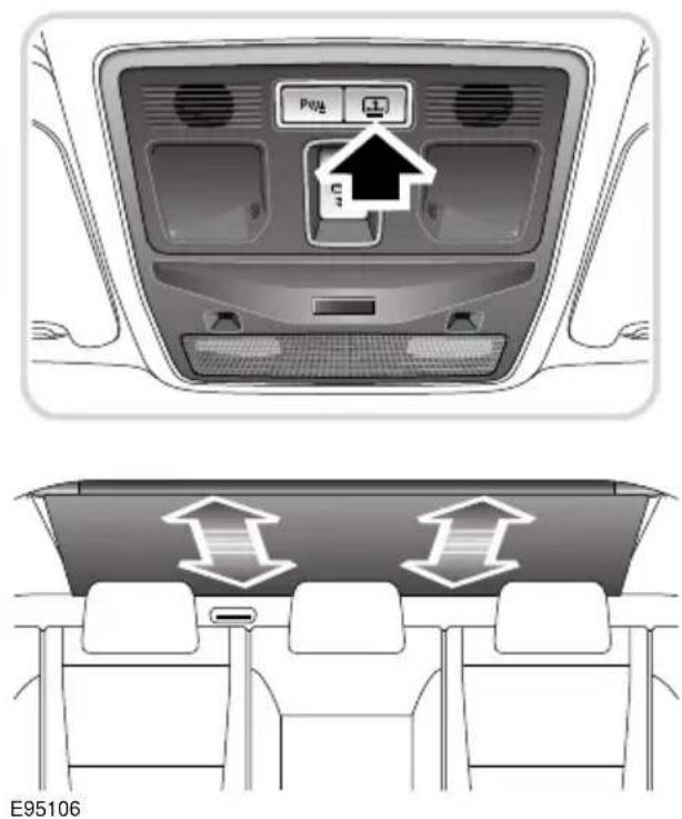 JAGUAR XF (2009) - Vanity mirror - 1