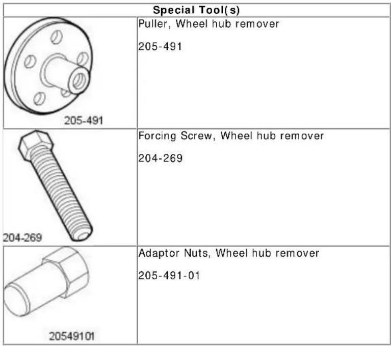 JAGUAR X-Type (2001) - Rear Suspension - Wheel Hub - 1