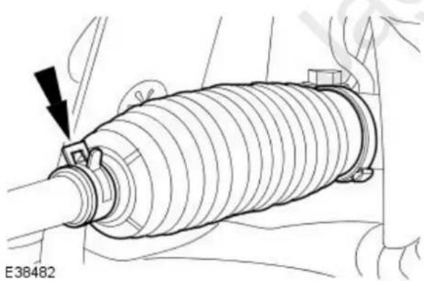 JAGUAR X-Type (2001) - Suspension System - General Information - Front Toe Adjustment - 6