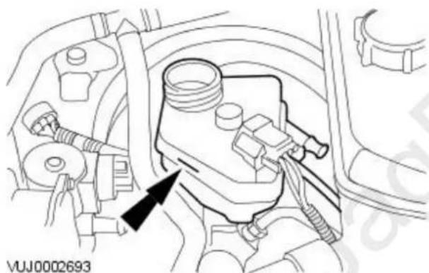 JAGUAR X-Type (2001) - Brake System - General Information - Brake System Bleeding - 5