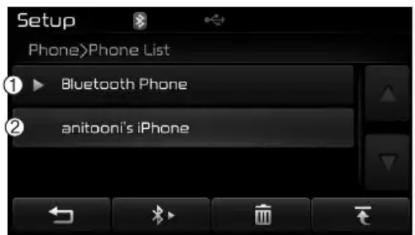 KIA Forte (2013) - Connecting a Device (Connexion d'un dispositif) - 1