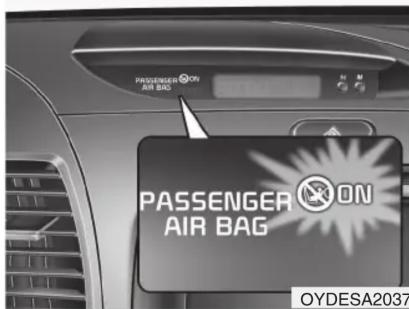 PASSENGER ON AIR BAG PASSENGER ON AIR BAG OYDESA2037