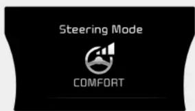 Steering Mode COMFORT