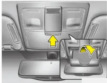KIA Sportage (2013) - Refroidissement de la boîte à gants (si équipé) - 1