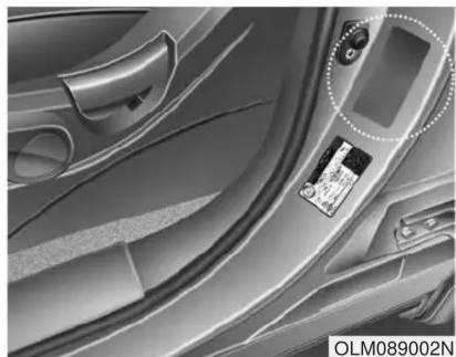 KIA Sportage (2013) - ÉTIQUETTE DE CERTIFICATION DU VÉHICULE - 1