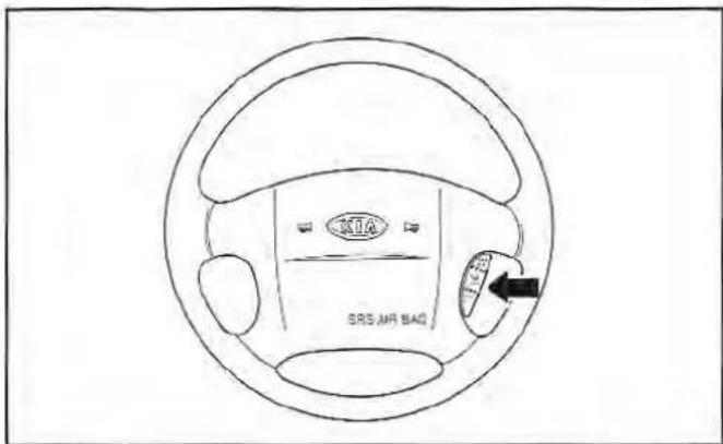KIA Sportage (2000) - Pour programmer le régulateur de vitesse : - 2