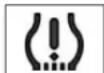 KIA Spectra5 (2008) - Témoin de basse pression de gonflage (selon l'équipement) - 1