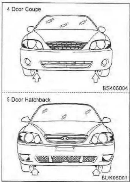 4 Door Coupe BS406004 5 Door Hatchback BUK06001