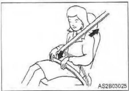 Illustration of a person seated in a chair holding a long object, with an arrow indicating direction (no text or symbols)