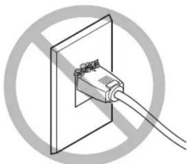ROLAND VS-420 - Important notes about the power cord, plug, and electrical outlet - 6