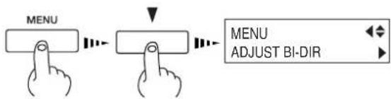 ROLAND SC-540 - Loading an Adjustment Value - 1