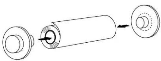 ROLAND SC-540 - Loading Roll Media - 2
