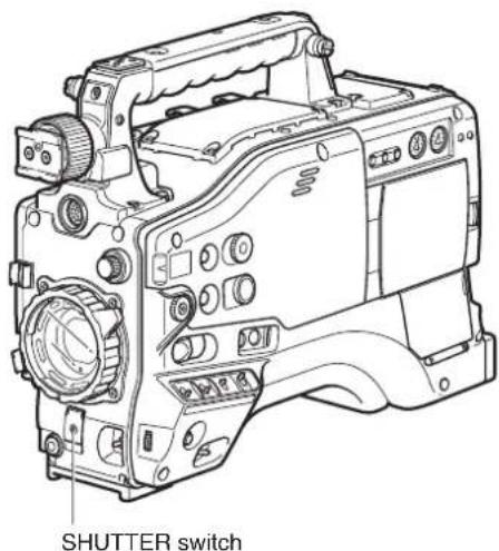 SHUTTER switch