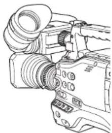 PANASONIC AG-HPX500E - Adjusting the Lens Flange Back - 2