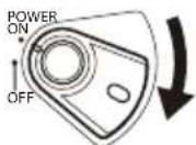 PANASONIC AG-HPX170P - Set the POWER switch to ON and check that images appear in the viewfinder. - 1