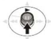 PANASONIC AG-HPX170P - Press the Operation lever in the ▶ ( playback) direction during playback. - 1