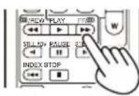 PANASONIC AG-HPX170P - Press the mode button so the MCR lamp turns on. - 4