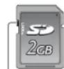 PANASONIC Lumix DMC-TZ22 - Cartes mémoire compatibles (en option) - 3