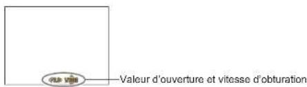 Valeur d'ouverture et vitesse d'obturation