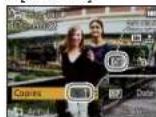 PANASONIC Lumix DMC-TZ22 - Utilisez la touche de curseur pour définir le nombre d'images, puis appuyez sur [MENU/SET] - 1