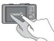 PANASONIC Lumix DMC-TZ22 - Faites glisser votre doigt sur l'écran, et sélectionnez la photo à afficher - 1