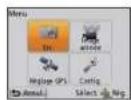 PANASONIC Lumix DMC-TZ22 - Exemple : Modifier [Mode AF] dans le menu [Enr.] en mode [Programme AE] - 1