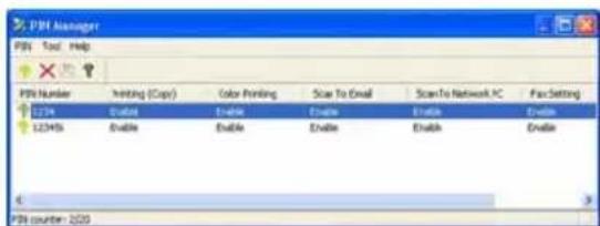 OKI C3530MFP - Profile Manager (Gestionnaire de profils) : Un profil est un ensemble de paramètres enregistrés pour la numérisation - 2