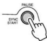 YAMAHA PSR-E213 - Activez SYNC START. - 1