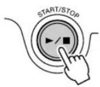 YAMAHA PSR-E213 - Appuyez sur la touche [START/STOP]. - 1