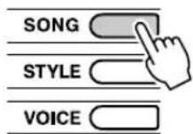 YAMAHA PSR-E213 - Appuyez sur la touche [SONG]. - 1