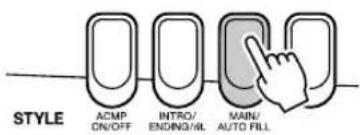 STYLE ACMP ON/OFF INTRO/ ENDING/IL MAIN/ AUTO FILL