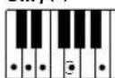 YAMAHA PSR-E213 - Réglage du volume de style - 17