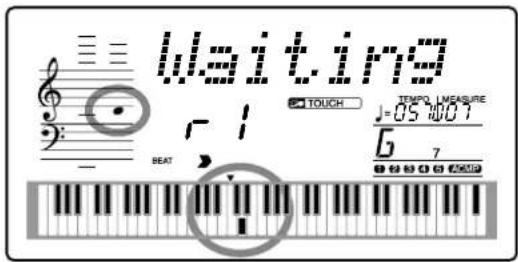 Waiting TOUCH TEMPO MEASURE J=05 007 G 7 BEAT