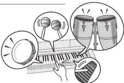 YAMAHA DGX-203 - Kits de batterie - 1