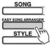 YAMAHA DGX-203 - Appuyez sur la touche [EASY SONG ARRANGER]. - 1