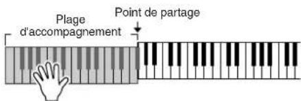 Plage d'accompagnement Point de partage
