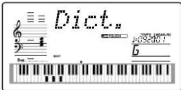 YAMAHA DGX-203 - Recherche d'accords à l'aide du dictionnaire d'accords - 3