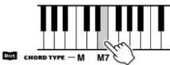 Diet CHORD TYPE — M M7