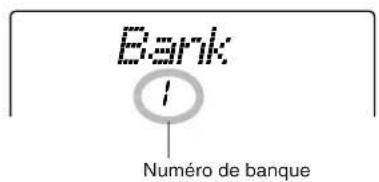 Bank 1 Numéro de banque