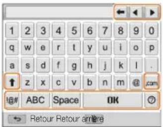 1 2 3 4 5 6 7 8 9 0 q w e r t y u i o p a s d f g h j k l . ↑ z x c v b n m @ .com @# ABC Space OK Retour Retour anlere