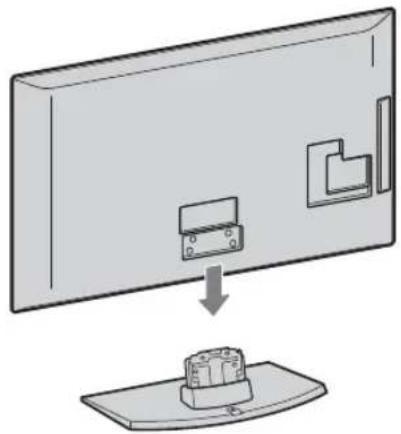 SONY Bravia KDL-32S5650 - : Fixation du pied - 1