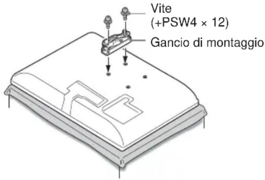 Vite (+PSW4 × 12) Gancio di montaggio