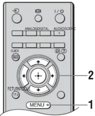 ANALOGDIGITAL AUDIOSCENE GUIDE 1+ 2 RETURNTOOLS MENU 1 2