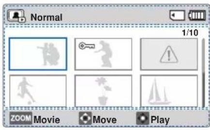 Normal 1/10 ZOOM Movie Move Play