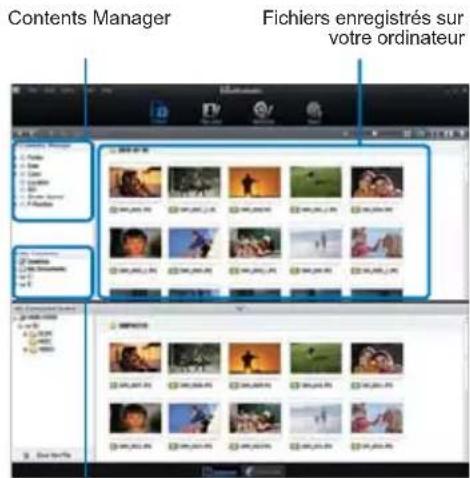 Contents Manager Fichiers enregistrés sur votre ordinateur