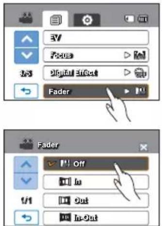 3V Focus Digital Effect Fader Fader Off In Out In-Out