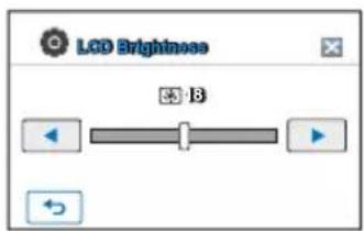 SAMSUNG HMX-H200RP - LCD Brightness (Luminosité LCD) - 2